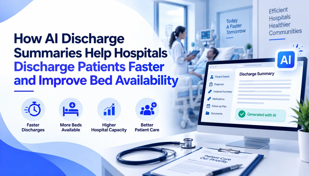 How AI Discharge Summaries Improve Hospital Bed Availability