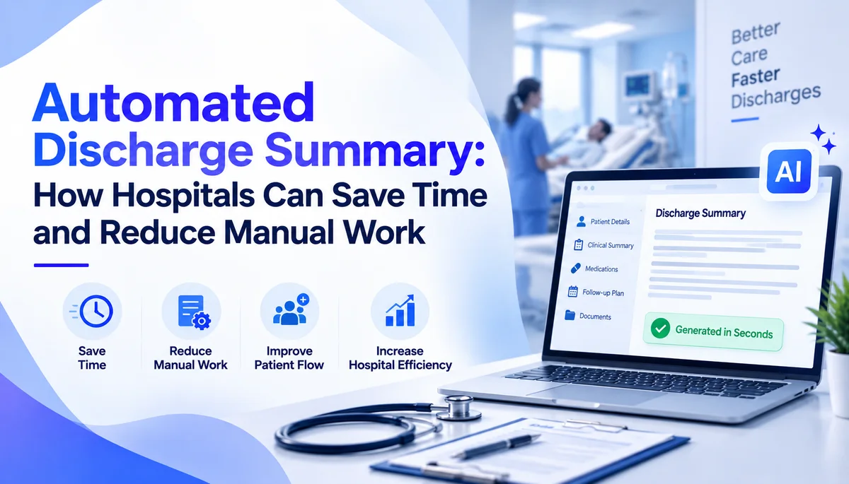 Automated Discharge Summary: Saving Time & Reducing Manual Work